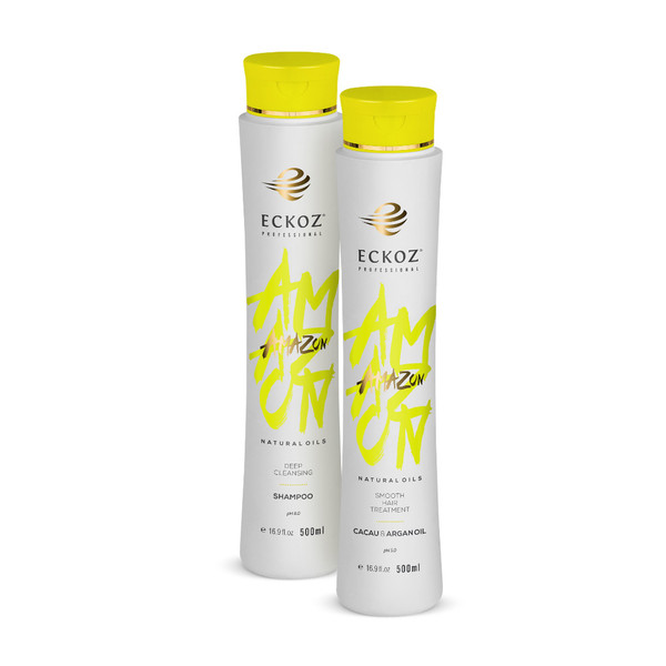 Amazon KIT 1 - Cacau & Argan Oil Keratin Hair Treatment